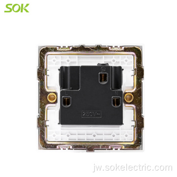 1Gang Universal Soket Outlet High Quality Inggris Socket